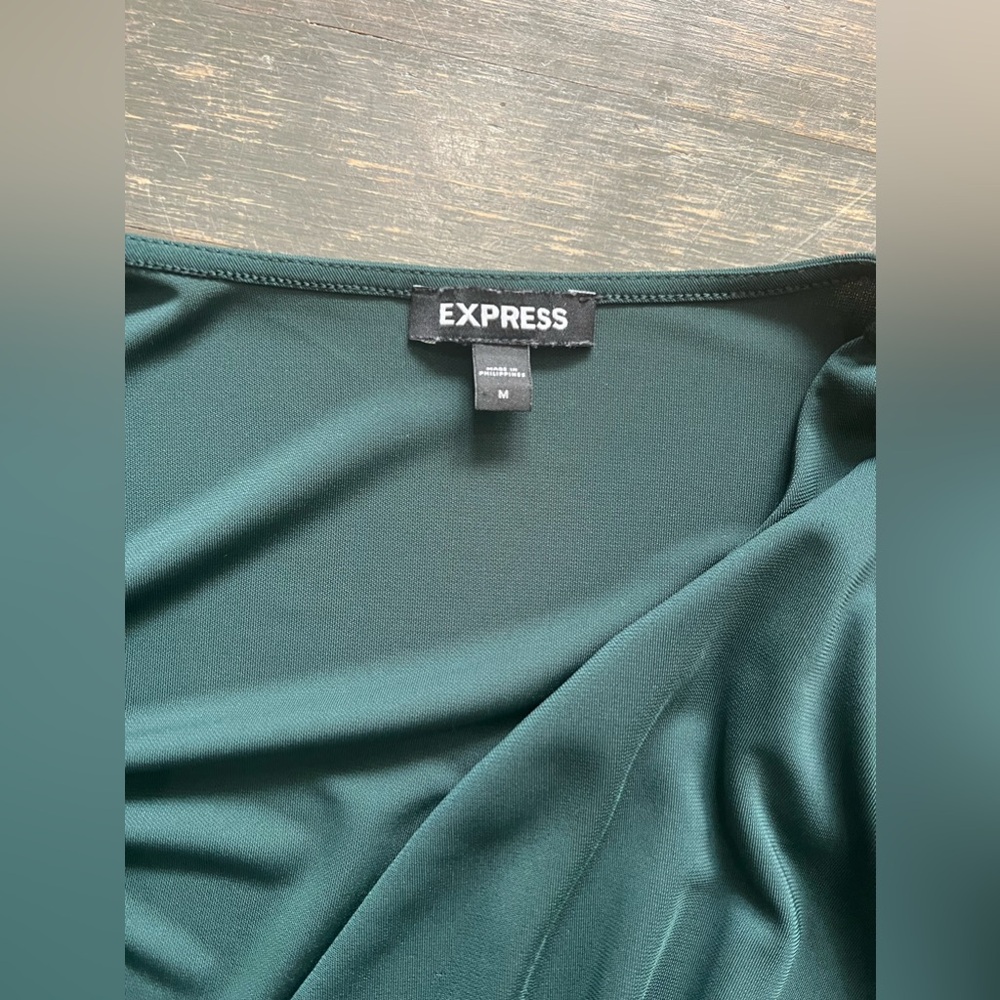 Express Green Dress - Picture 2 of 3